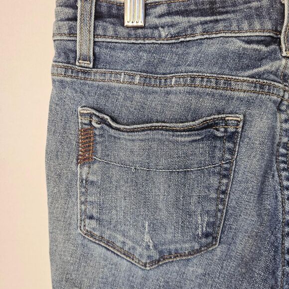 Paige Jimmy Jimmy Raw Hem Shorts Size 24 Transcend Vintage Soft Stretch Denim - Picture 5 of 5